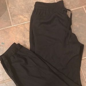 Black jogger dress pants